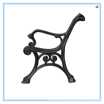 Casting Iron Garden Chair Leg, banco de perna